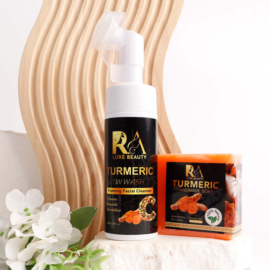 Turmeric Soap/Foam Wash Duo